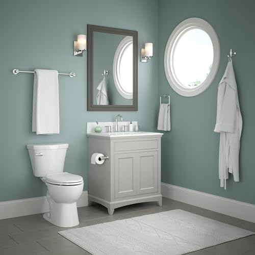 Delta 4-Piece Towel Bar Set with Chrome Finish