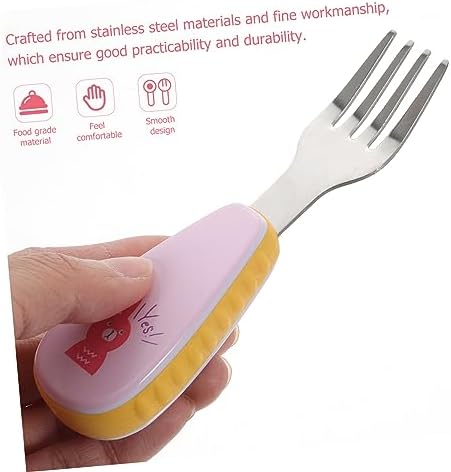 Portable Flatware Set Durable Stylish for Kids