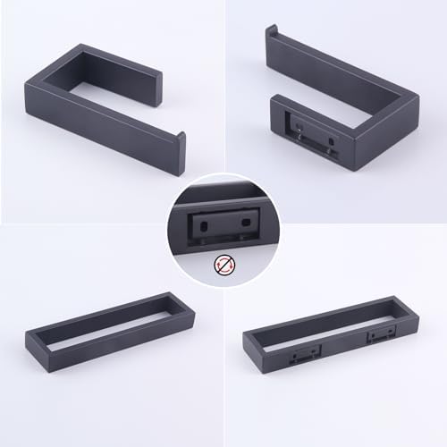 GERZWY 2-Piece Stainless Steel Bathroom Holder Set