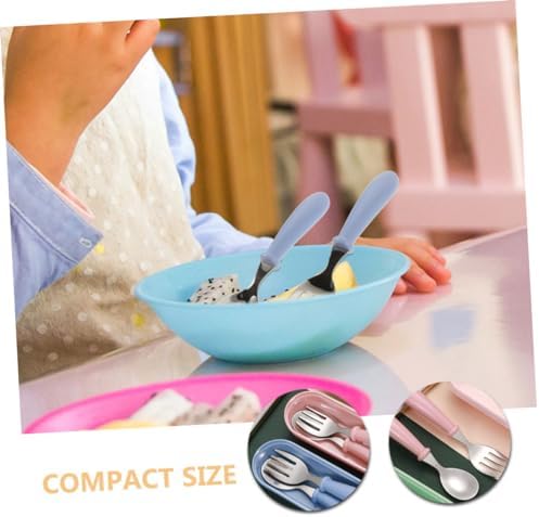 BESTonZON 2-Piece Flatware Set for Kids