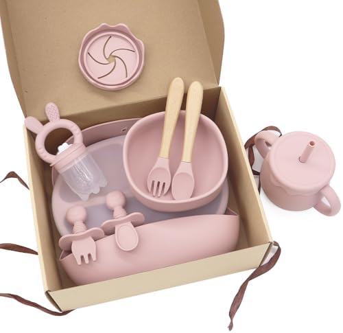 Safe Silicone Baby Feeding Set for Toddler with 13 Pieces