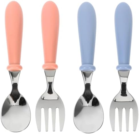 UPKOCH 4Pcs Flatware Set for Training and Meals