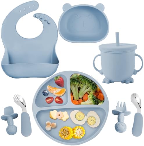 Baby Led Weaning Silicone Set for 6 Months