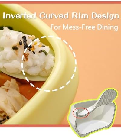 Ergonomic Toddler Utensils Set for 1-4 Year Olds