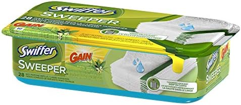 Swiffer 83065 Swiffer Sweeper Wet Mopping Refills with Gain Scent