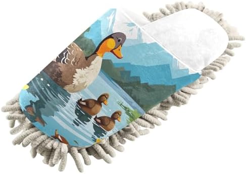 Clearwater Microfiber Mop Slippers - Soft Eco-Friendly Easy to Clean