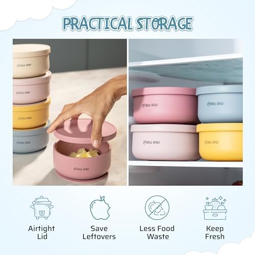 BOUNCY BABY 8-Piece Silicone Feeding Set