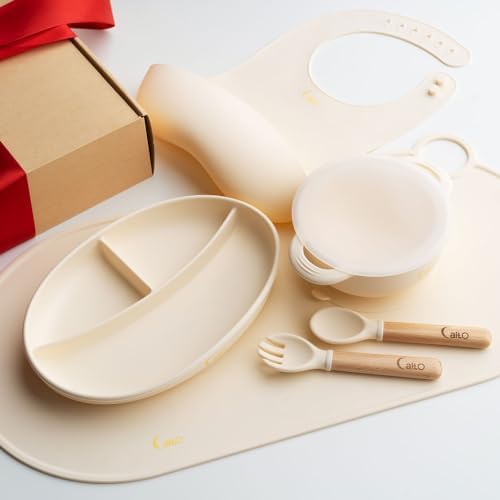 Perfect for Infants Easy-to-Use Silicone Flatware Set for Babies