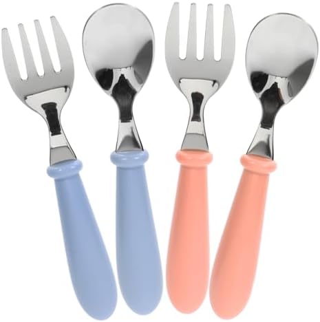 4-Piece Flatware Set - Sleek Compact and Sustainable for Mealtime