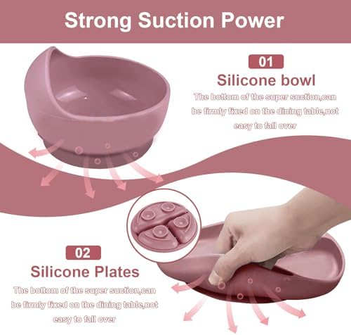 Adjustable Silicone Flatware Set for Toddler Feeding