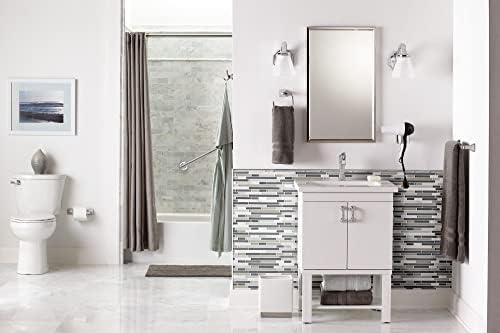 Moen Voss 24 Brushed Nickel Bathroom Towel Bar
