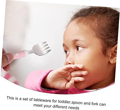 Kisangel Baby Flatware Set for Toddlers