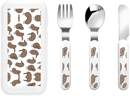 Festive Kiwi Birds Flatware Set