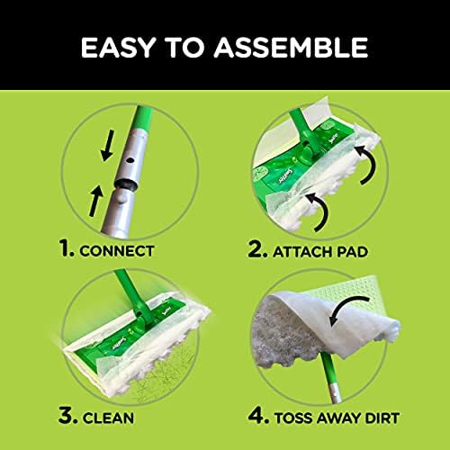 Swiffer Sweeper Heavy Duty Pet Dry Wet Sweeper Kit
