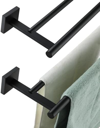 Sturdy Matte 32-Inch Towel Rail