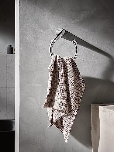 Chrome Glyde Towel Ring Easy Mount Chrome_finish