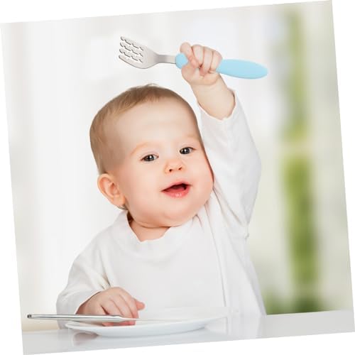 Self-Feeding Spoon Fork Set for Toddlers