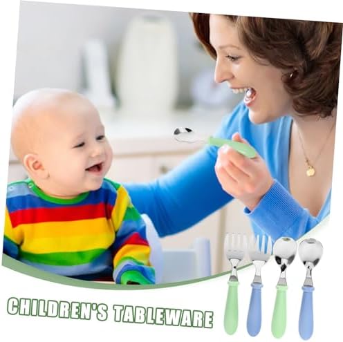 Perfect 4-Piece Flatware Set for Babies
