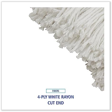 Strap-On Lie-Flat Wet Mop Head