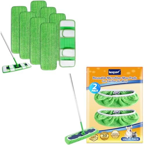 10 Pack Wet Dry Pad Refills for Swiffer