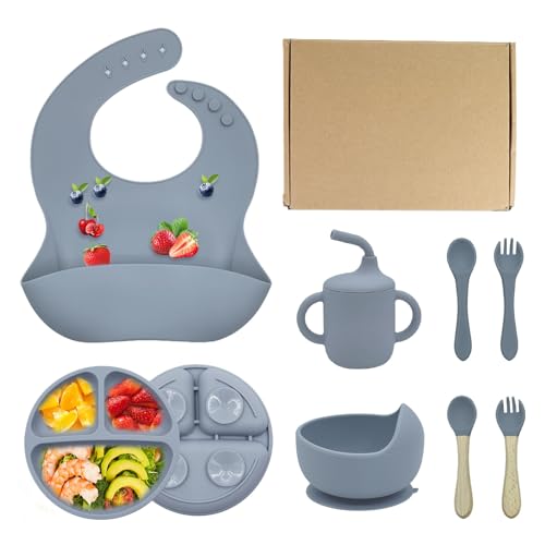 Safe Silicone Baby Feeding Set