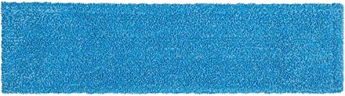rubbermaid adaptable flat mop microfiber pad blue