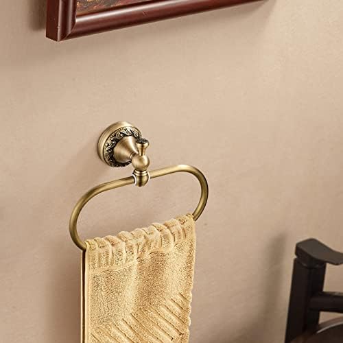 Antique Brass Toilet Paper Holder