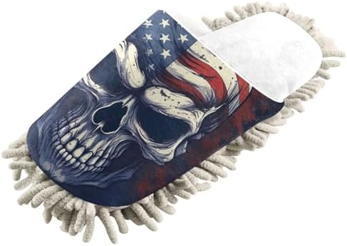 runningbear Usa Flag Mop Slippers
