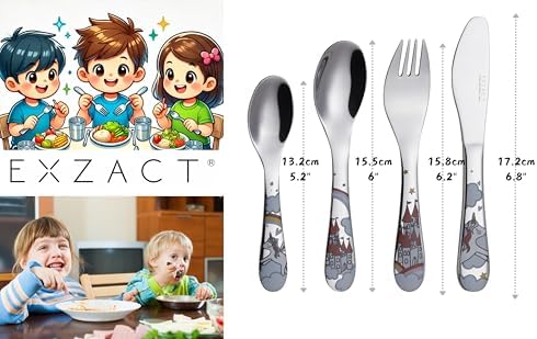 Exzact Unicorn Childrens Flatware Set