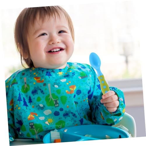 RORPOIR 2-Piece Self-Feeding Flatware Set with Storage Box