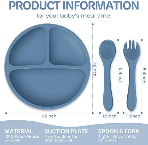 Perfect Suction Plates for Toddlers Durable Safe and Easy to Clean