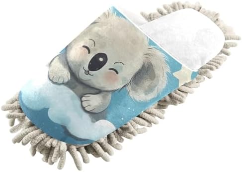 Perfect Pair of Cozy Koala Mop Slippers
