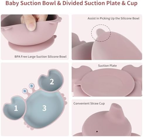 Adorably Safe Baby Feeding Set
