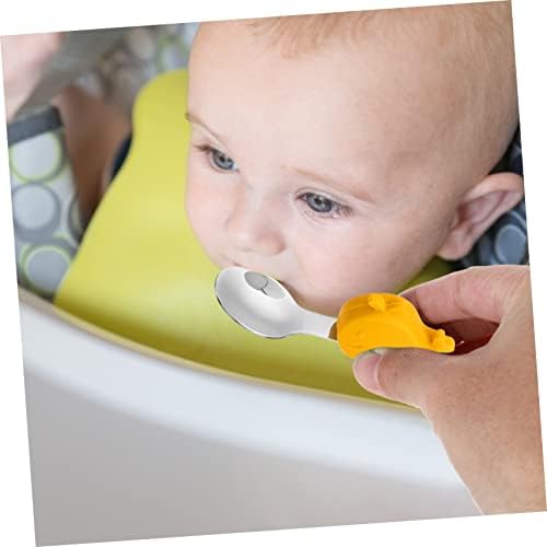 Abaodam Yellow Medium Set of 2 Flatware Tools