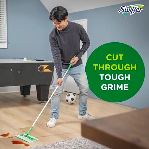Swiffer Sweeper Wet Mopping Cloth Multiple Surfaces Reusable Lavender Scent