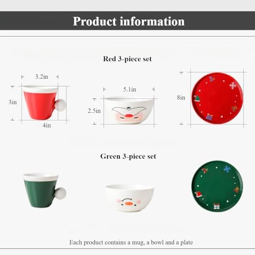 Ceramic Joe Christmas Tableware Set