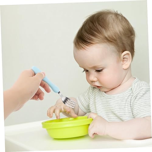 Self-Feeding Spoon Fork Set for Toddlers