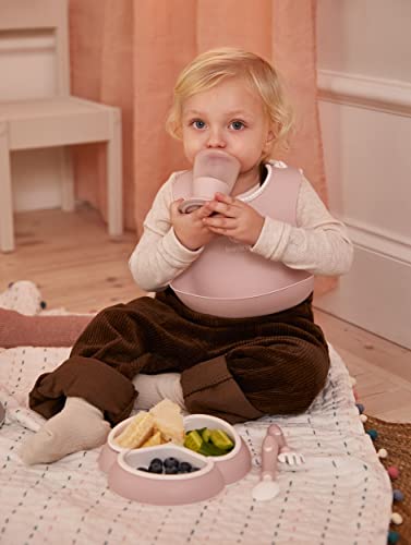 BabyBjrn Mealtime Set 4pc Powder Pink