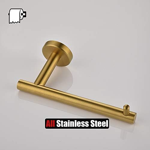 JQK Gold Toilet Paper Holder