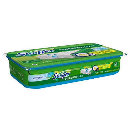 Swiffer Wet Mopping Pad Multi Surface Refills 12 Count