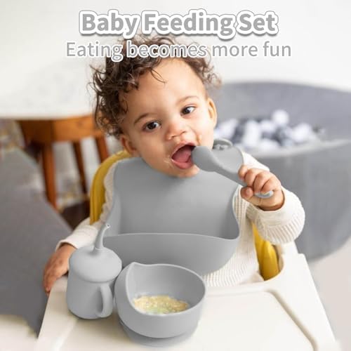 9-Piece Silicone Baby Flatware Set