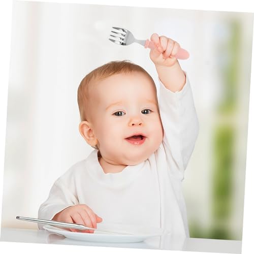 Sturdy Toddler Forks Spoons Set for Boys Girls