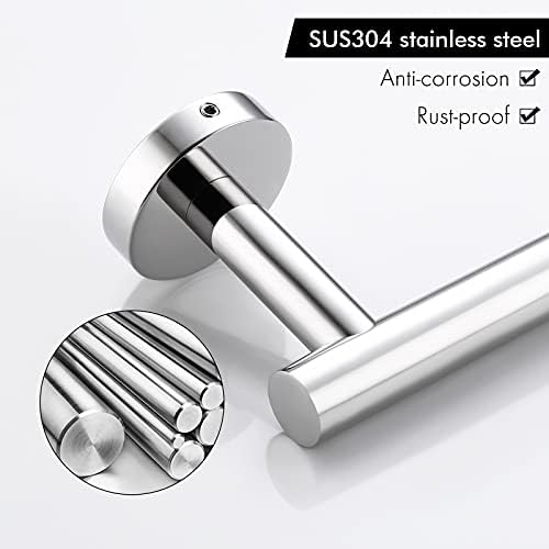 KES - Rust-Proof Stainless Steel Bathroom Hand Towel Holder