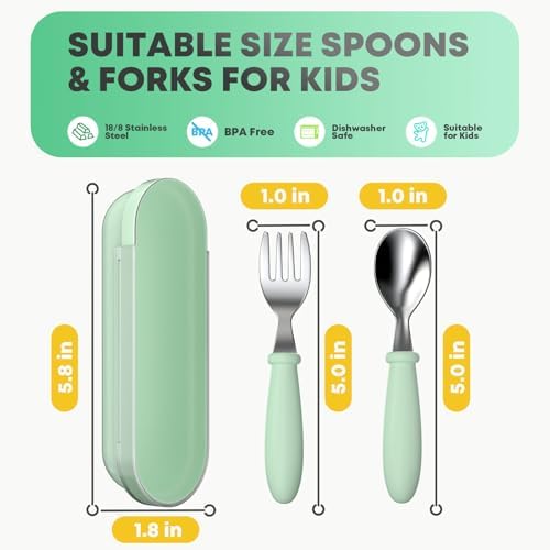 Collapsible Baby Utensils Set