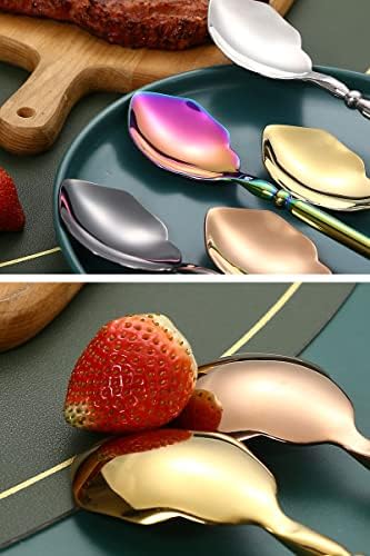 Rainbow Design Stainless Steel Flatware Set for 4