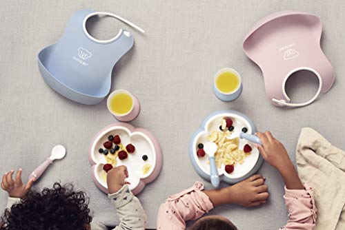Baby Bjorn 4-Piece Spoon Fork Set Powder Blue