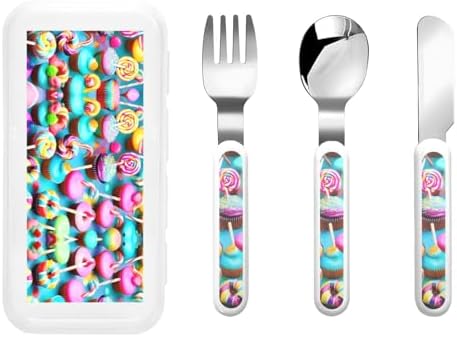 Colorful LollipopUtensils Set for Travel