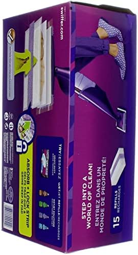 Swiffer WetJet 8in L Brillery 15pk Cylinder - SoundScan Technology - Perfect Balance