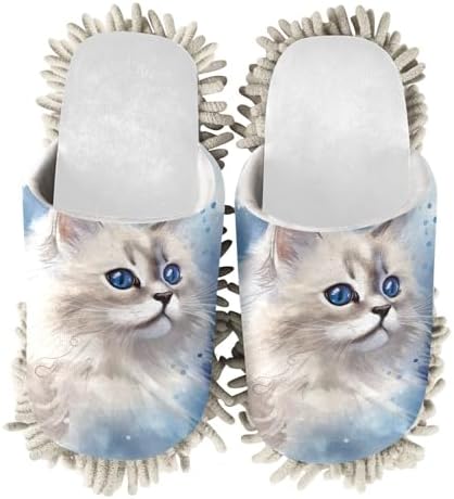 Cozy Functional Mop Slippers Easy to Use Washable Soft