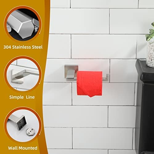 Sturdy Rust-Resistant Toilet Paper Holder for Your Home